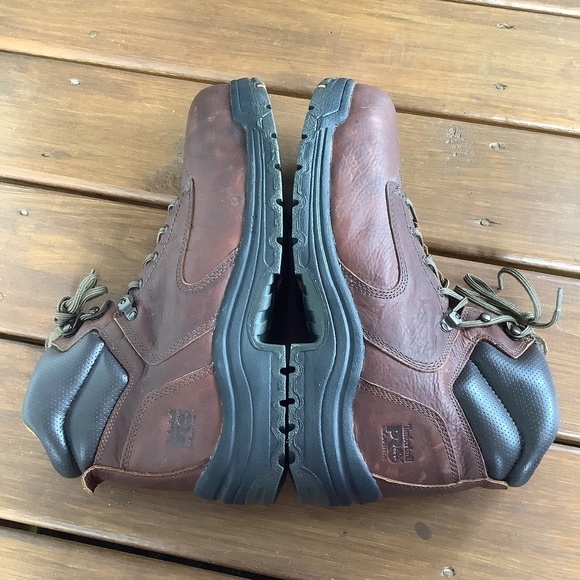 Timberland PRO Titan Safety Toe Waterproof Oil Slip Resistant Work Boots 14XW - Picture 12 of 16